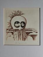 Kurt Regschek (1923-2005) - Kafka- etching, handsigned and