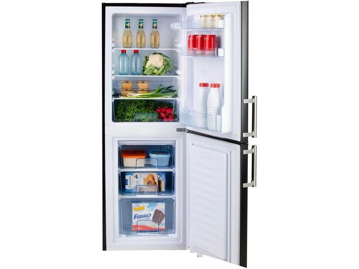 DOMO DO91307C - Koelvriescombinatie - 138 L - D - Mat Zwart, Huis en Inrichting, Woonaccessoires | Overige, Zo goed als nieuw