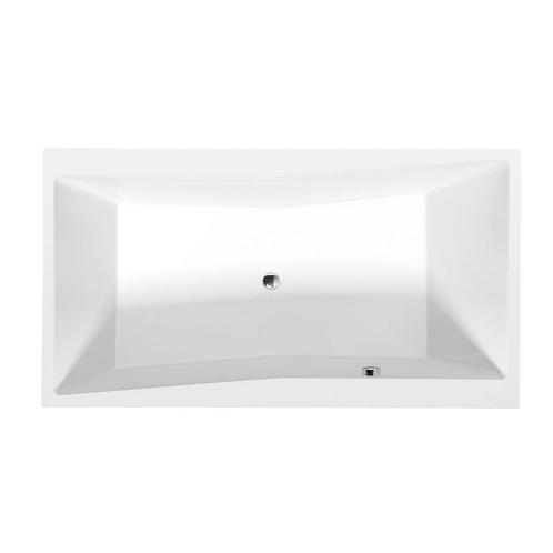 Rechthoekig Ligbad Sapho Quest 180x100x49 cm Mat Wit, Doe-het-zelf en Bouw, Sanitair, Bad, Nieuw, Ophalen of Verzenden