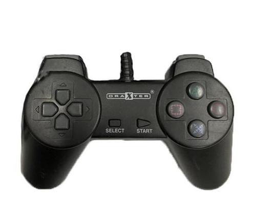 PS1 Analog Controller Draxter Zwart (PS1 Accessoires), Games en Spelcomputers, Spelcomputers | Sony PlayStation 1, Zo goed als nieuw