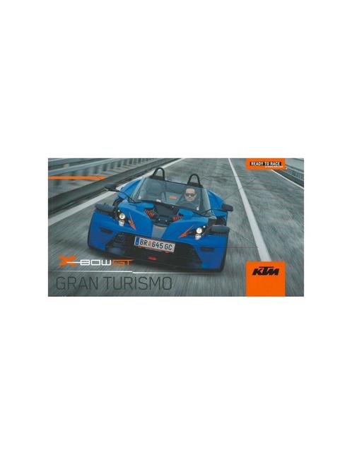 2013 KTM X-BOW GT BROCHURE DUITS, Boeken, Auto's | Folders en Tijdschriften