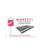 1959 MORETTI PROGRAMMA BROCHURE ITALIAANS, Ophalen of Verzenden, Nieuw