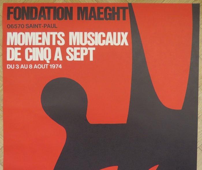 Alexander Calder - Affiche originale dévénement - en, Antiquités & Art, Art | Dessins & Photographie