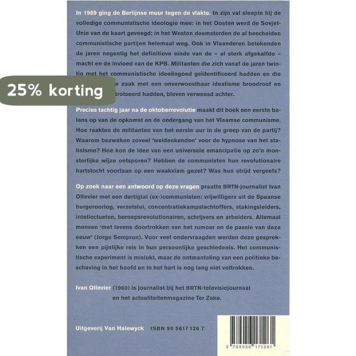 De laaste communisten 9789056171261 I. Ollevier, Boeken, Politiek en Maatschappij, Gelezen, Verzenden