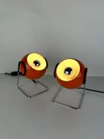 Tafellamp (2) - Paar Eyeball Space Age lampen uit de jaren, Antiek en Kunst