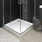 vidaXL Receveur de douche carré ABS Blanc 80x80 cm, Bricolage & Construction, Neuf, Verzenden
