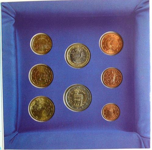 San Marino. Year Set (BU) 2002 (Zonder Minimumprijs), Postzegels en Munten, Munten | Europa | Euromunten