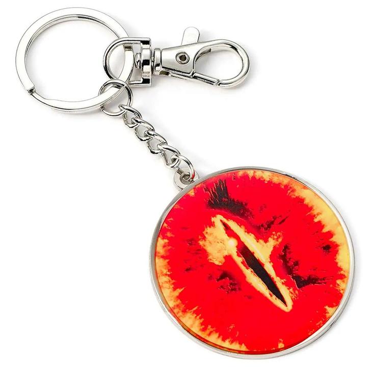 Lord of the Rings Eye of Sauron Metalen Sleutelhanger, Verzamelen, Lord of the Rings, Ophalen of Verzenden