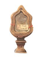 Reliekhouder - Brons, Glas, Textiel - 1850-1900 - Uit de, Antiek en Kunst