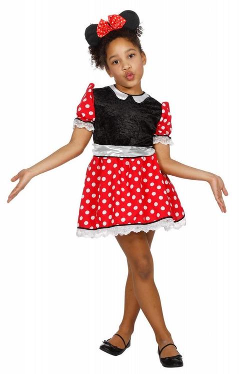 Minnie Mouse Jurk Meisje Minnie Mouse, Kinderen en Baby's, Carnavalskleding en Verkleedspullen, Nieuw, Verzenden