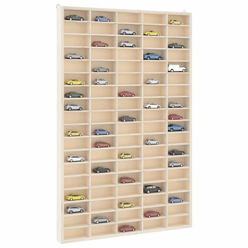 vidaXL Houten verzamelvitrine met 90 vakken 50,5x4,5x79 cm, Huis en Inrichting, Kasten | Wandmeubels, Nieuw, Verzenden