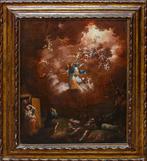 Scuola fiamminga (XVIII) - Lapparizione dellangelo ai