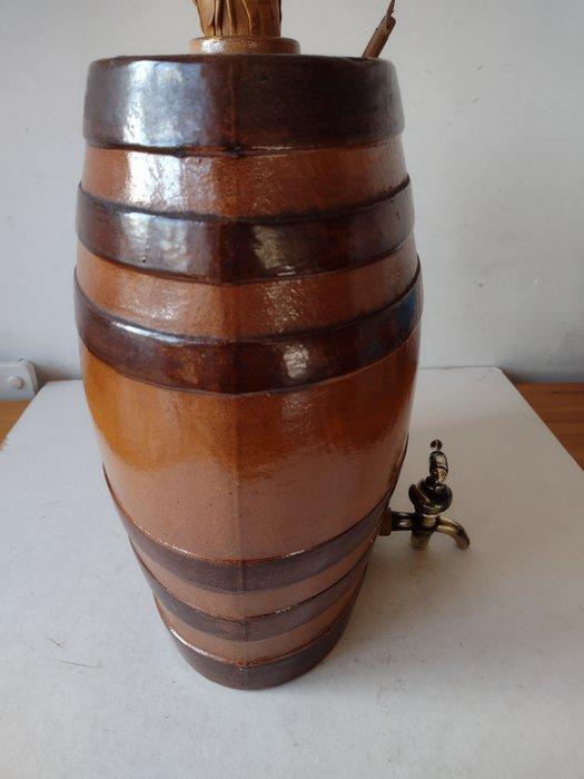 J Stiff - London - Pottery Lambeth - Vat - Ovale vorm -, Antiquités & Art, Antiquités | Autres Antiquités