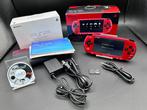 Sony - Playstation Portable (PSP) - 3000 Console Black Red, Games en Spelcomputers, Nieuw