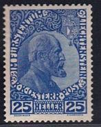 Liechtenstein 1915 - Prince Jean II sur papier mat 25h bleu, Postzegels en Munten, Gestempeld