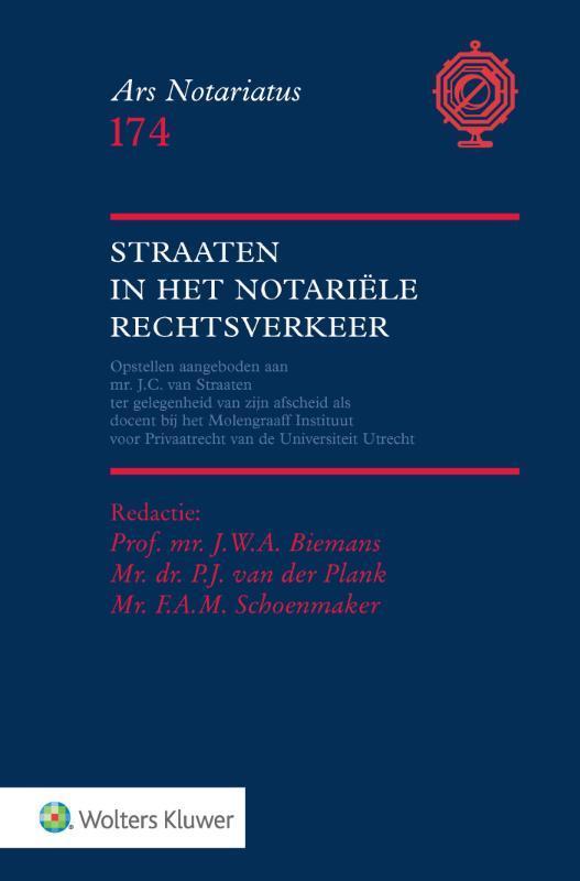 Straaten in het notariële rechtsverkeer / Ars notariatus /, Boeken, Wetenschap, Zo goed als nieuw, Verzenden