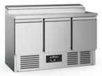 Saladette RVS 392L | 3 deurs | 8x 1/6 GN | Statisch |, Verzenden, Nieuw in verpakking