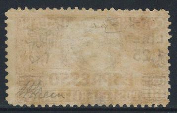 Italiaans Eritrea - Espresso boven. 1,25 lire op 60 k. dent.