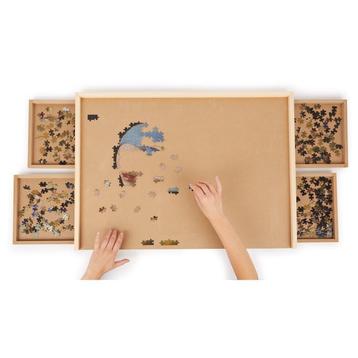 Puzzeltafel - Voor ca. 1000 puzzelstukjes | 76 x 57 x 4,5 cm beschikbaar voor biedingen