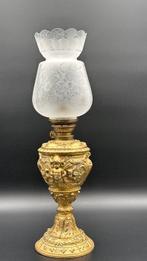 R. Ditmar - Olielamp - Verguld brons, Antiek en Kunst