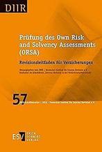 Prüfung des Own Risk and Solvency Assessments (ORSA...  Book, Zo goed als nieuw, Not specified, Verzenden