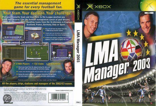 LMA Manager 2003 (Xbox used game), Games en Spelcomputers, Games | Xbox Original, Ophalen of Verzenden