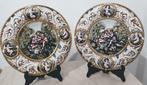Wanddecoratie (2) - Capodimonte - Antiek Vintage - Italië -