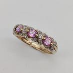 Zonder minimumprijs - Ring - 9 kt. Geel goud - 0.55ct. tw., Handtassen en Accessoires, Ringen, Nieuw