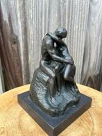 Auguste Rodin (1841-1917) - Statue, De Kus - 15 cm - Bronze,