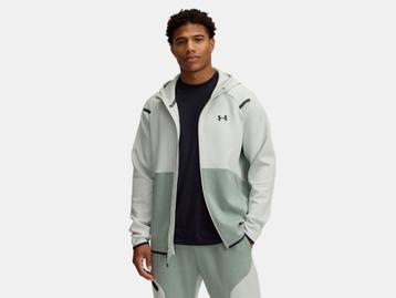 Under Armour Unstoppable Flc Fz Hoodie Eu-Grn 377 - Maat LG, Ophalen of Verzenden