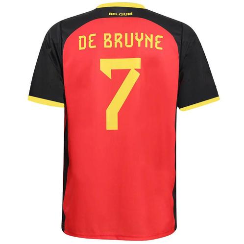 Kingdo Belgie Voetbalshirt De Bruyne Thuis - EK 2024 - Kind, Sport en Fitness, Voetbal, Bal, Nieuw, Verzenden