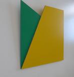 Wolfgang Kleinöder - Wandobjekt_Gelb_Grün