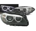 PHARES BMW F10 F11 10-13 XENON ANGEL EYES LED FOND NOIR, Auto-onderdelen, Verzenden, Nieuw