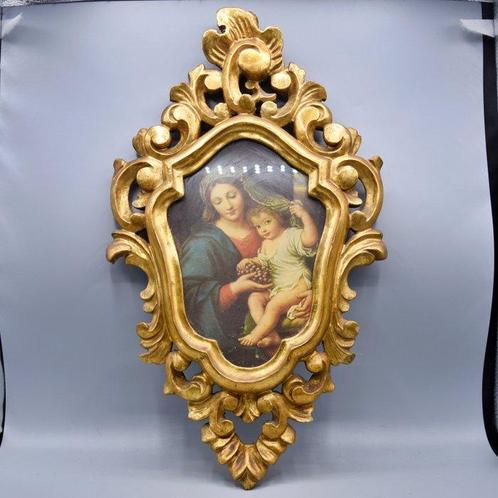 Lijst- Oude gouden patina - Hout, Antiek en Kunst, Antiek | Overige Antiek