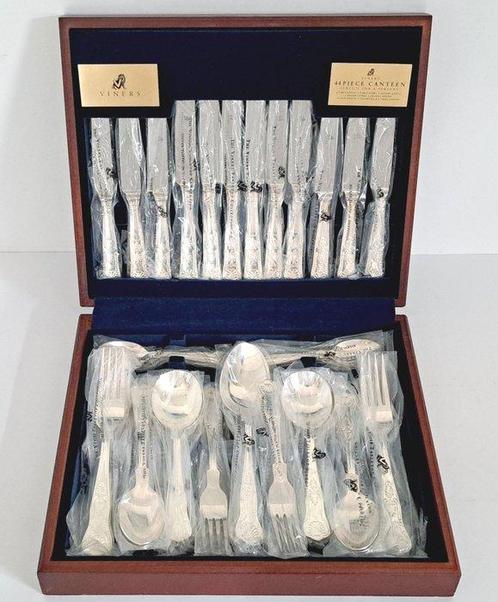 Viners - Ménagère (43) - Couverts 6 personnes dans coffret, Antiek en Kunst, Antiek | Meubels | Tafels
