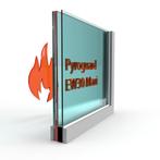 Dubbel glas Pyroguard EW30 Maxi (stalen constructie) - HR 4, Doe-het-zelf en Bouw, Glas en Ramen, Verzenden, Nieuw