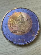Canada. 1 Dollar 2022 Maple Leaf - Pluto - Colorized, 1 Oz