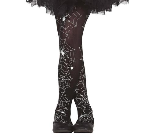 Halloween Legging Spinnenweb Meisje, Hobby en Vrije tijd, Feestartikelen, Nieuw, Verzenden