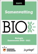 ExamenOverzicht - Samenvatting Biologie HAVO 9789492981998, Boeken, Gelezen, ExamenOverzicht, geen, Verzenden