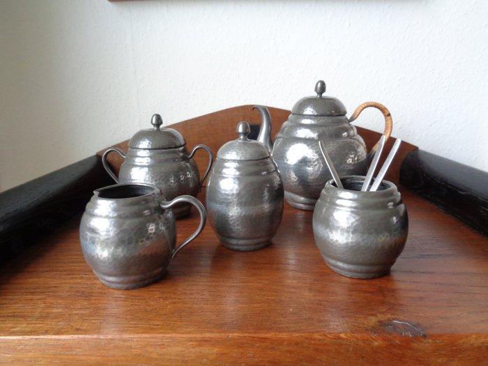 H de Kleijn Amsterdam - H de Kleijn - Service à thé (5) -, Antiquités & Art, Art | Objets design