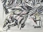 Theo Wolvecamp (1925-1992) - Mensen aan Tafel, Antiek en Kunst