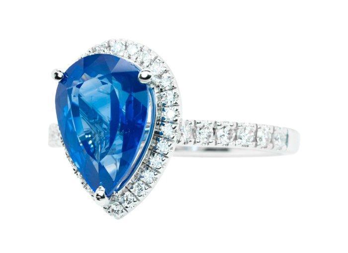Zonder Minimumprijs - Ring - 14 karaat Witgoud, Intense, Handtassen en Accessoires, Ringen