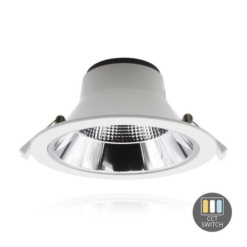 LED Downlighter Tri-Color 13W Ø17cm Wit IP22, Huis en Inrichting, Lampen | Overige, Nieuw, Verzenden