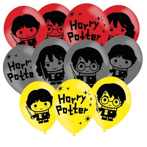 Gekleurde Harry Potter Ballonnen 27,5cm 6st, Hobby en Vrije tijd, Feestartikelen, Nieuw, Verzenden