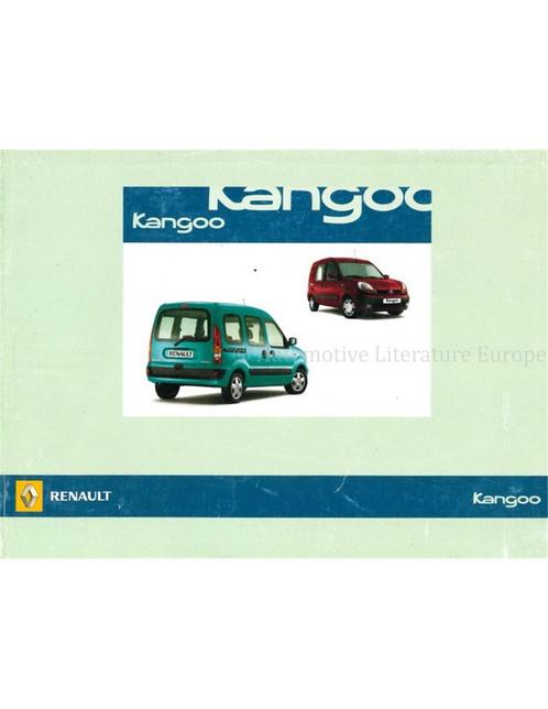 2007 RENAULT KANGOO INSTRUCTIEBOEKJE FRANS, Autos : Divers, Modes d'emploi & Notices d'utilisation