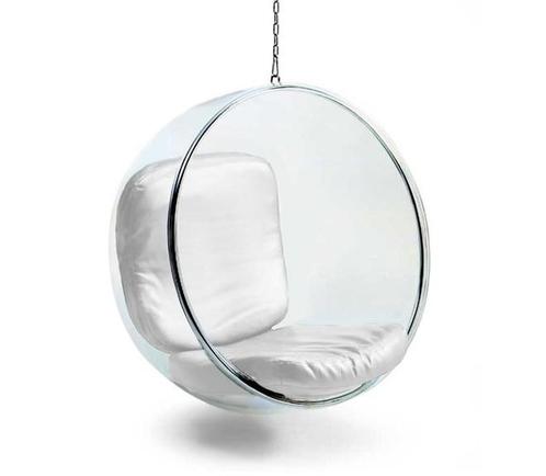 lounge stoel Bubble chair transparant helder, Maison & Meubles, Fauteuils, Envoi