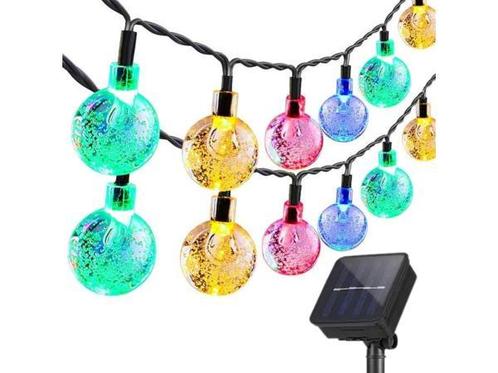 Veiling - JPro Cristal 50 Multicolor Lichtsnoer Zonne-energi, Tuin en Terras, Buitenverlichting