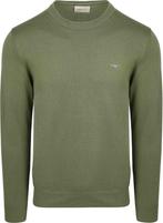 Gant Pullover Groen maat Maat 52/54 (L) Heren, Kleding | Heren, Maat 52/54 (L), Verzenden, GANT, Nieuw