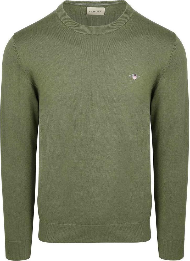 Gant Pullover Groen maat Maat 52/54 (L) Heren, Kleding | Heren, Truien en Vesten, Groen, Nieuw, Maat 52/54 (L), Verzenden