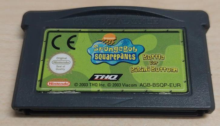 SpongeBob Squarepants battle for bikini bottom losse, Games en Spelcomputers, Games | Nintendo Game Boy, Ophalen of Verzenden